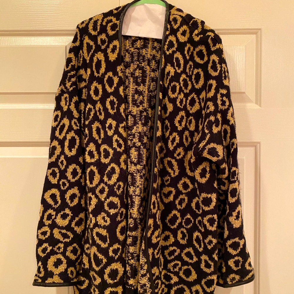 Ruby Road Patterned Black 3x Cardigan - image 1